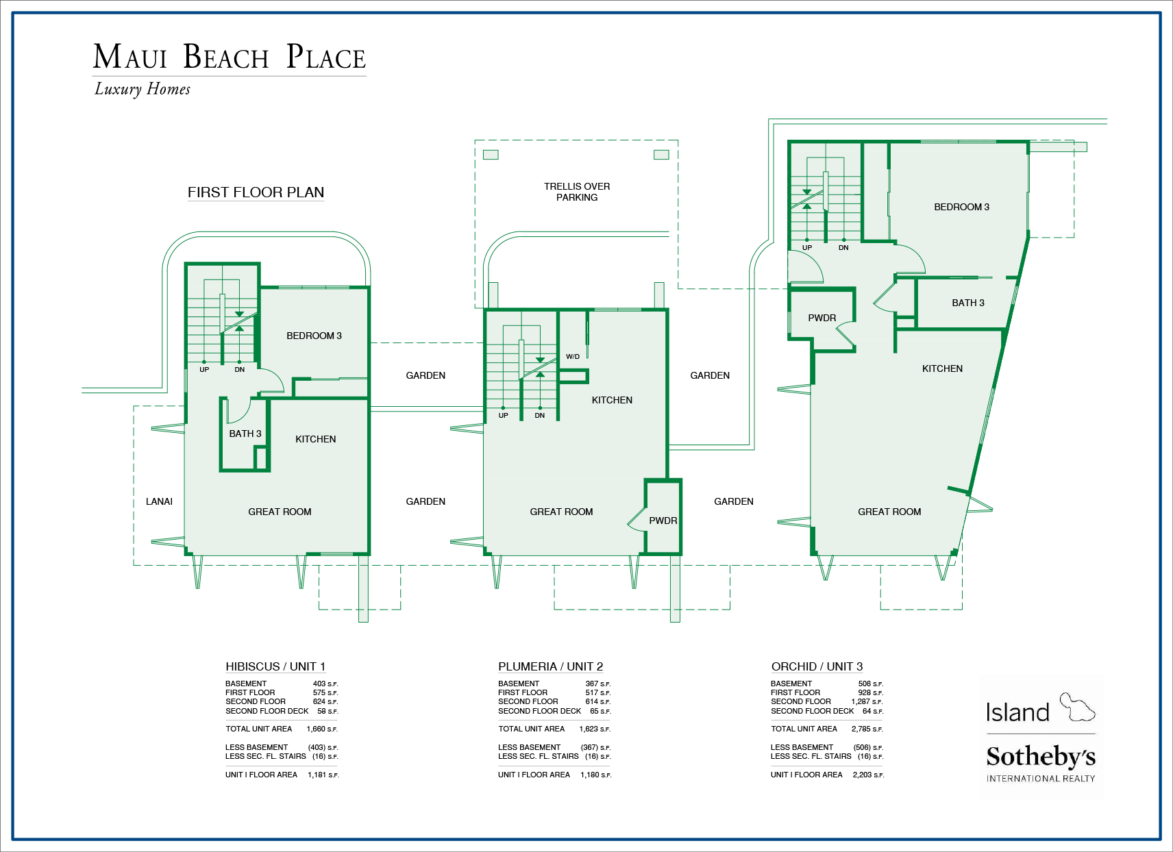 Map of Maui Beach Place